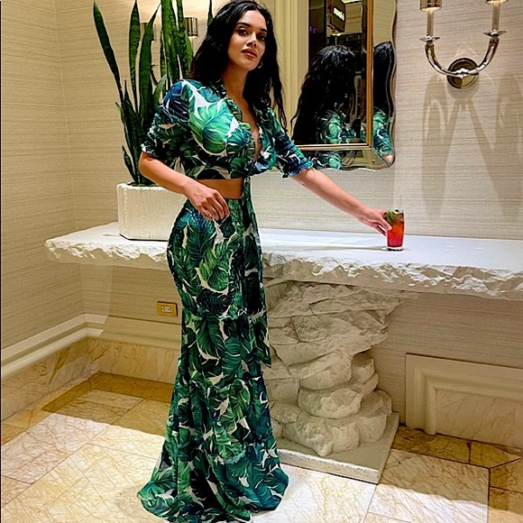 ‘ROMANIA’ Two Piece Maxi Set - Picture 3 of 3